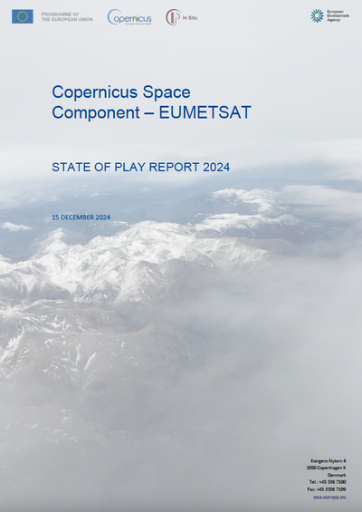 Copernicus Space Component – EUMETSAT: State of Play Report 2024