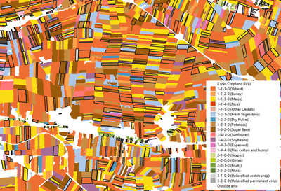 Use of Austrian LPIS data in crop type mapping